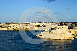 Fort St Angelo by the Grand Harbour, Malta