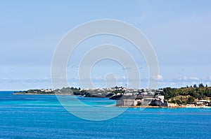 Fort St. Catherine in St. George's Bermuda