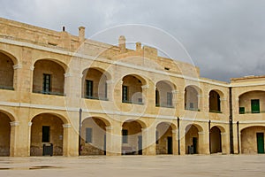 Fort St Elmo in Valletta, Malta