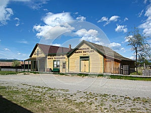 Fort Steele National Historic Site near Cranbrook in the Columbia River Valley, British Columbia, Canada photo