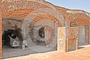 Fort Sumter: Gun Casements