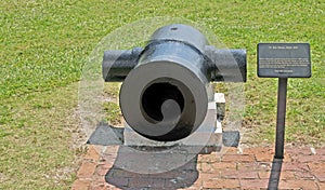 Fort Sumter: 10 inch mortar photo