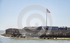Fort Sumter National Monument in Charleston SC, USA photo