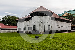 Fort Sylvia in Kapit, Sarawak, Malays