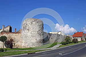 Fort tower and walls Pecs