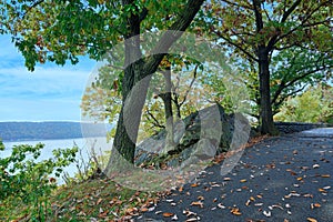 Fort Tryon Park hill at the north end of Manhattan