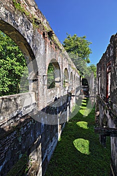 Fort Van Den Bosch Ngawi Java old ruin