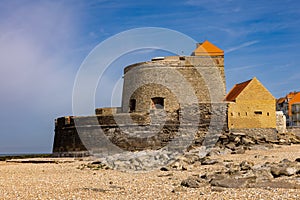 Fort Vauban in Ambleteuse, Cote d\'Opale, France