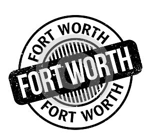 Fort Worth rubber stamp