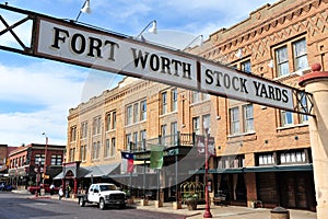 Fort Worth Stock Yards photo