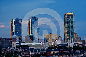 Fort Worth Texas at night