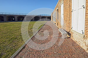 Fort Zachary Taylor Old Brick Foot Path