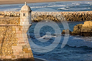 Forte da Ponta da Bandeira in Lagos, Algarve, Portugal photo