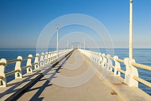 Forte dei marmi pier view