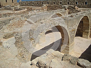 Fortezza Arches, Fortress in Rethymno, Crete