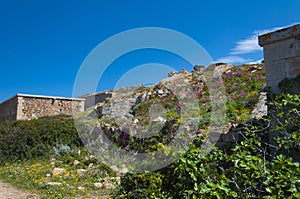 Fortezza Bastiani fortification Caprera Island Sardinia Italy