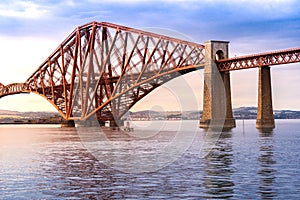 The Forth bridge Edinburgh