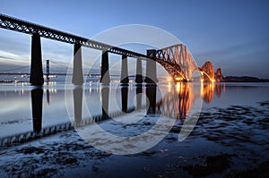 The Forth Bridge, Edinburgh, Scotland