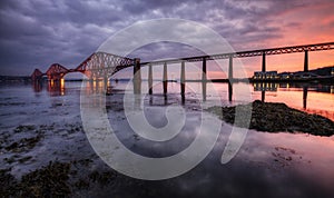 The Forth Bridge, Edinburgh, Scotland