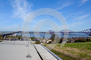 Forth Bridge & Forth Rail bridge, Queensferry, Scotland