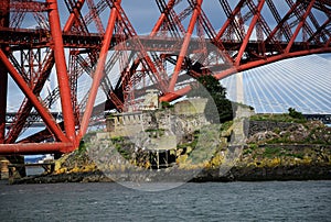 Forth Bridge and Inchgarvie