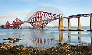 Forth Bridge in Scotland