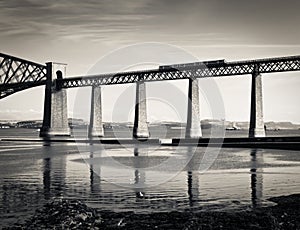 Forth Bridge in Scotland