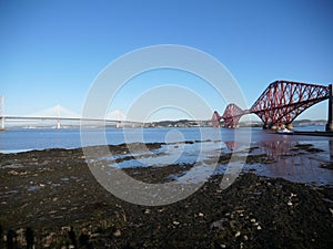Forth Bridge Scotland Landscape