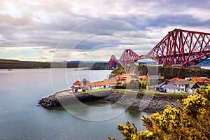 Forth Bridge seen from North Queensferry