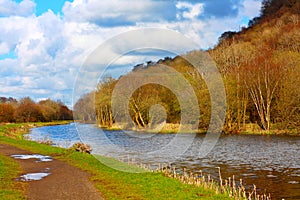 Forth and Clyde Canal in Springtime