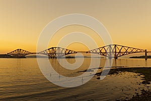 The Forth Railway Bridge.