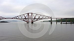 The Forth Railway Bridge in Edinburgh Scotland