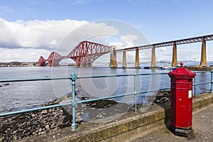 Forth Railway Bridge & Post Box