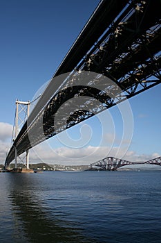 The Forth Road Bridge, Edinburgh