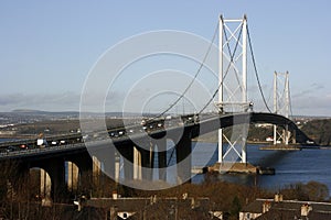 The Forth Road Suspension Bridge, Scotland