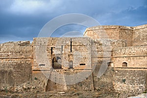 Fortification of ancient city photo