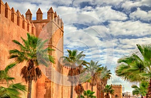 Fortifications of Kasbah of the Udayas in Rabat, Morocco