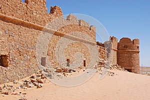 Fortifications, Sahara Desert, Libya