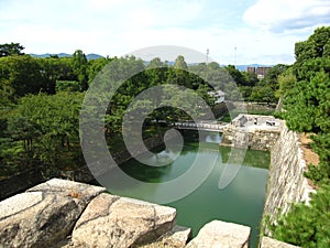 Fortifications of the Traditional Japanese Castle in Kyoto