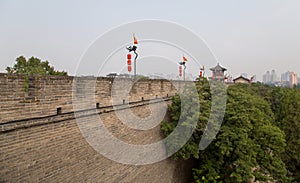 Fortifications of Xian (Sian, Xi'an) an ancient capital of China