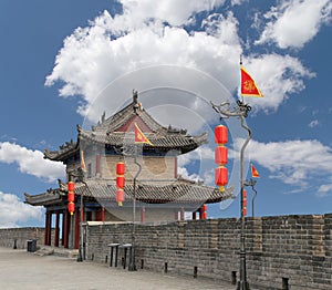 Fortifications of Xian (Sian, Xi'an) an ancient capital of China