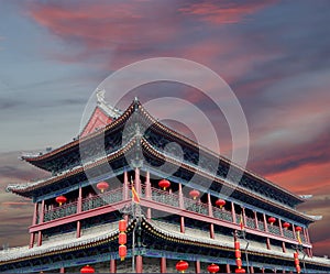 Fortifications of Xian (Sian, Xi'an), China