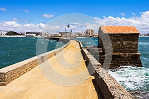 Fortified alley in Spain