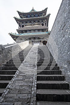 Fortified Ancient City of Pingyao in Shanxi photo