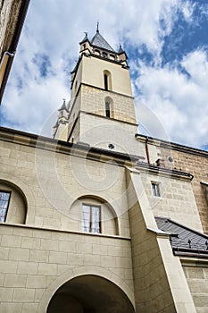 Fortified Benedictine monastery, Hronsky Benadik, Slovakia