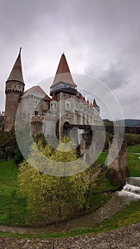 Fortified castle of Hunedoara, Romania - UNESCO heritage - Romanian historical landmarks