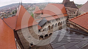 Fortified castle of Hunedoara, Romania - UNESCO heritage - Romanian historical landmarks