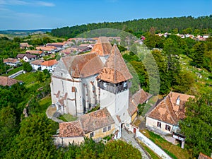 Opevněný kostel z v rumunsko 