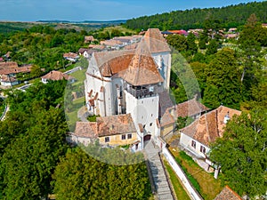 Opevněný kostel z v rumunsko 