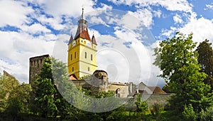 Fortified church in Cristian (Neustadt) photo